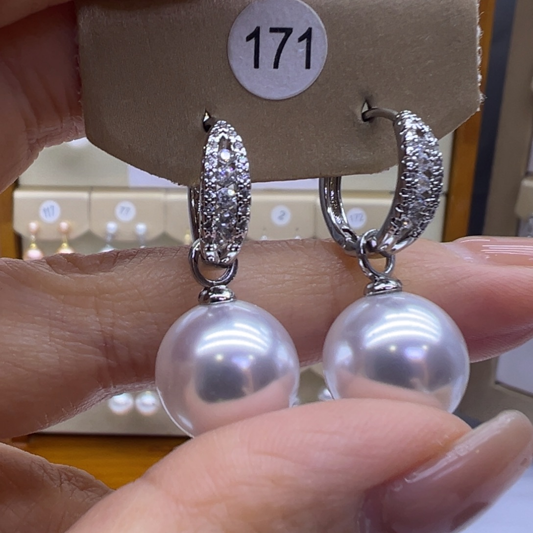 耳饰未镶嵌淡水珍珠