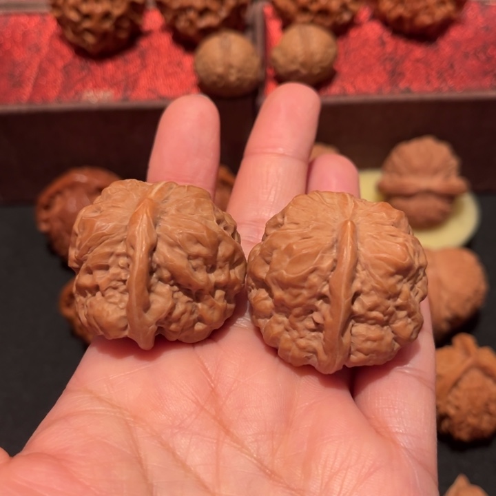 文玩核桃吊坠一帆风顺