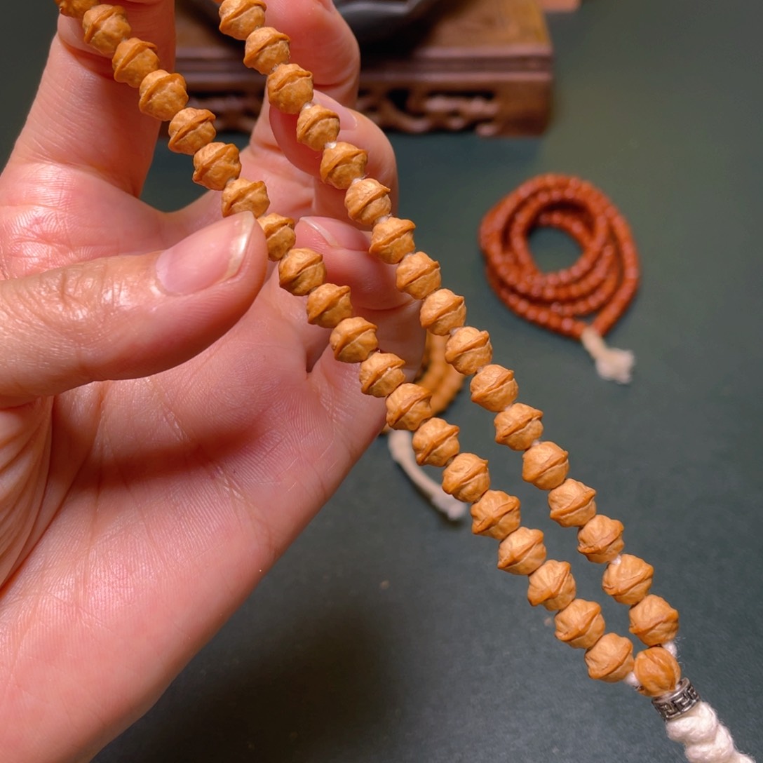 柏香籽/百香籽手串迷你手持