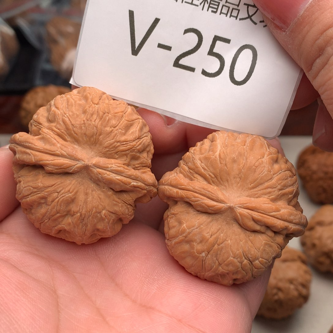 文玩核桃把件阿**N42元宝……….