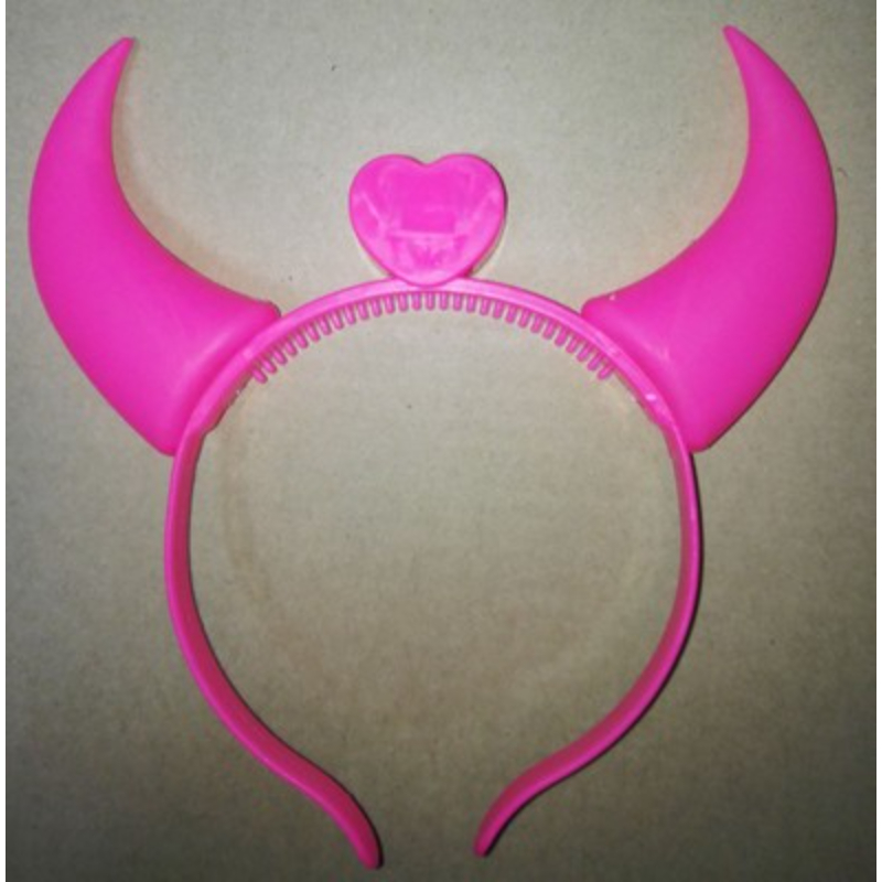 发光牛角发光发箍灯夜光牛角闪光牛角发光牛角头饰演唱会晚会装饰