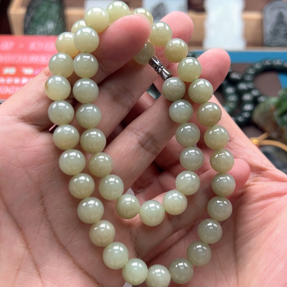 和田玉手链未镶嵌