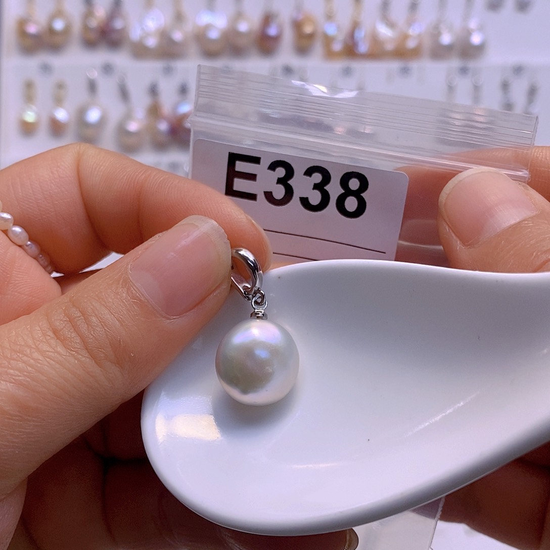 淡水珍珠颈饰银S925镶嵌