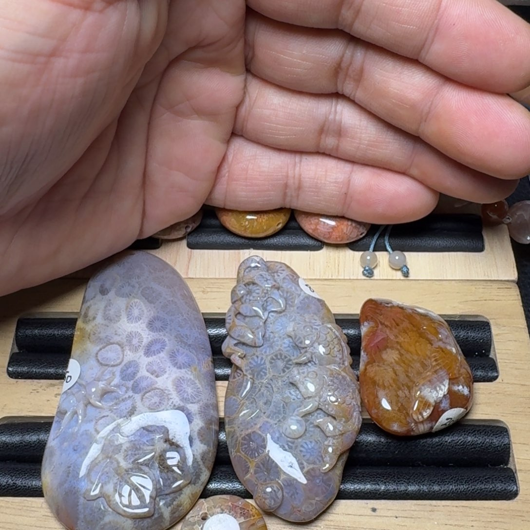 *****硅化玉纯天然色有机玉石保真色未镶嵌