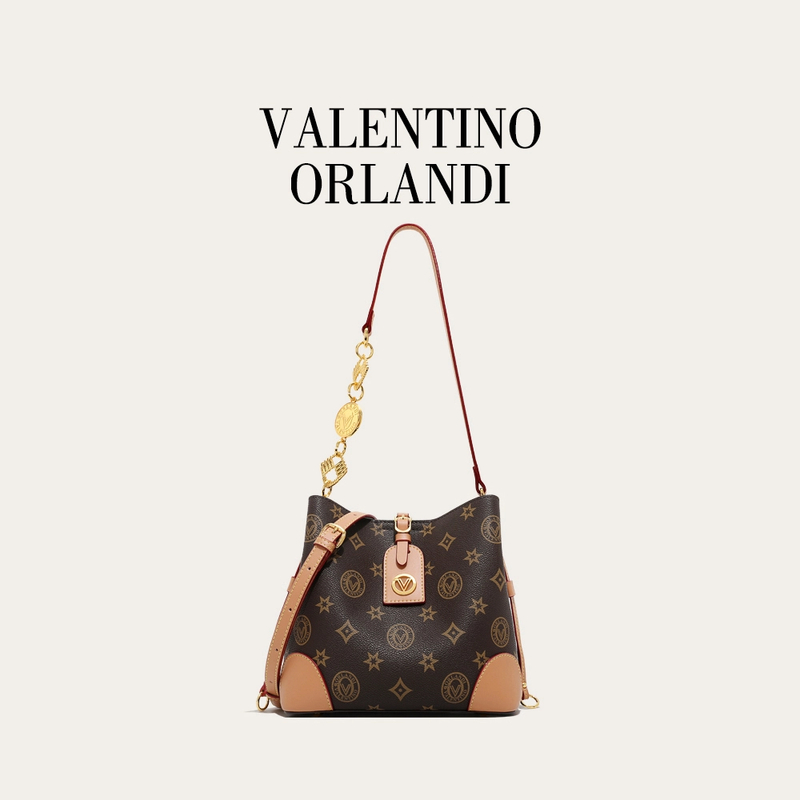 VALENTINO ORLANDI/华伦天奴.奥兰迪水桶包单肩斜挎包9052