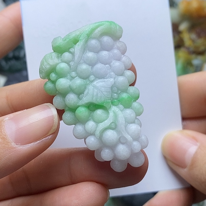 定制翡翠未镶嵌毛货