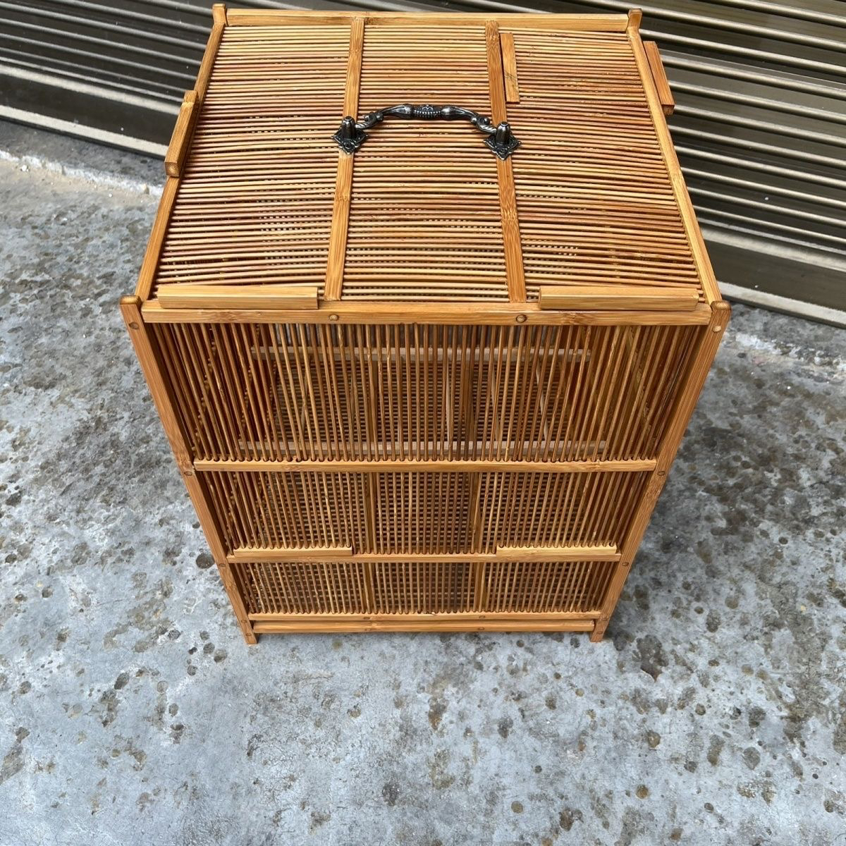 老楠竹虰蜢草猛笼蛐蛐笼养殖笼适合养殖