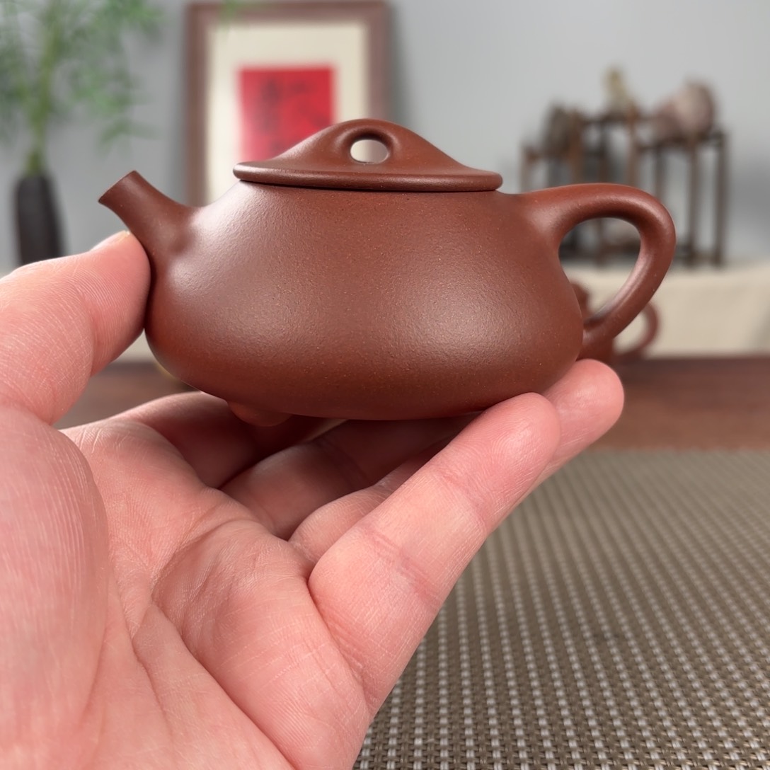 紫砂茶壶黄龙山原矿紫砂壶150
