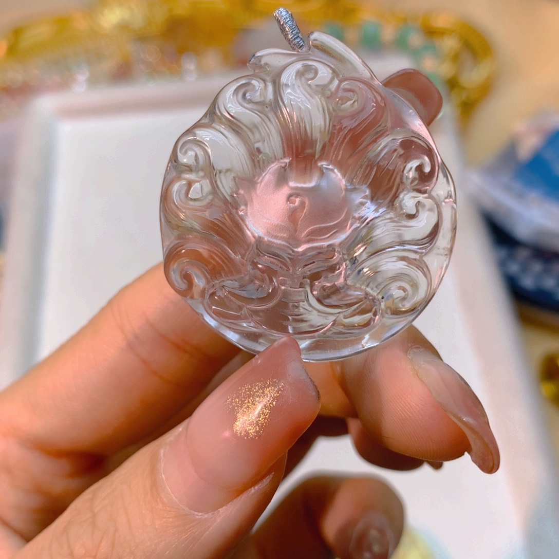 水晶吊坠(不含链)未镶嵌