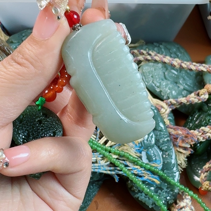 和田玉把件未镶嵌