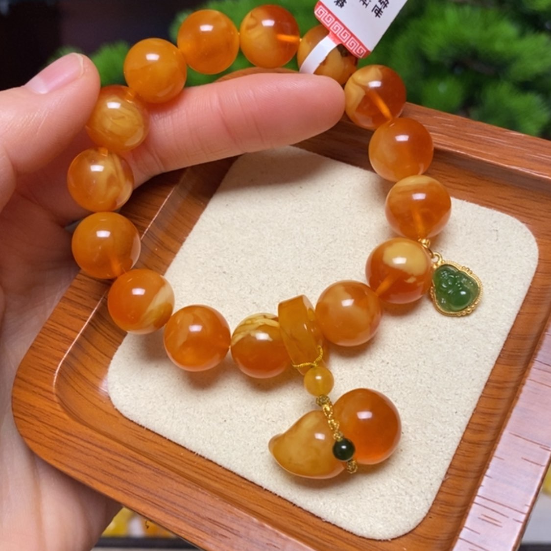 【闪购商品】手链蜜蜡未镶嵌手串