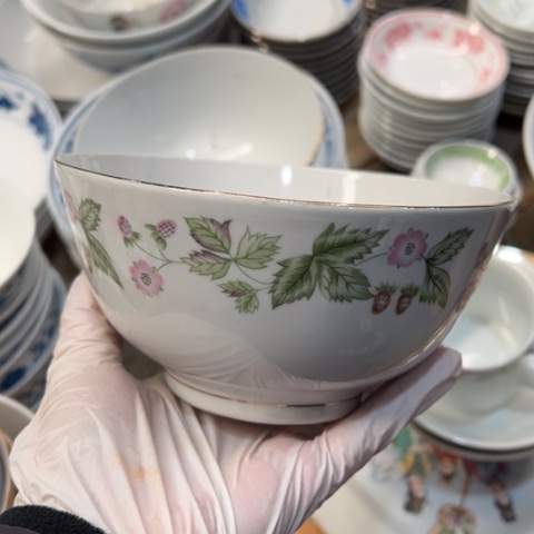 醴陵高温瓷15厘米老瓷微瑕