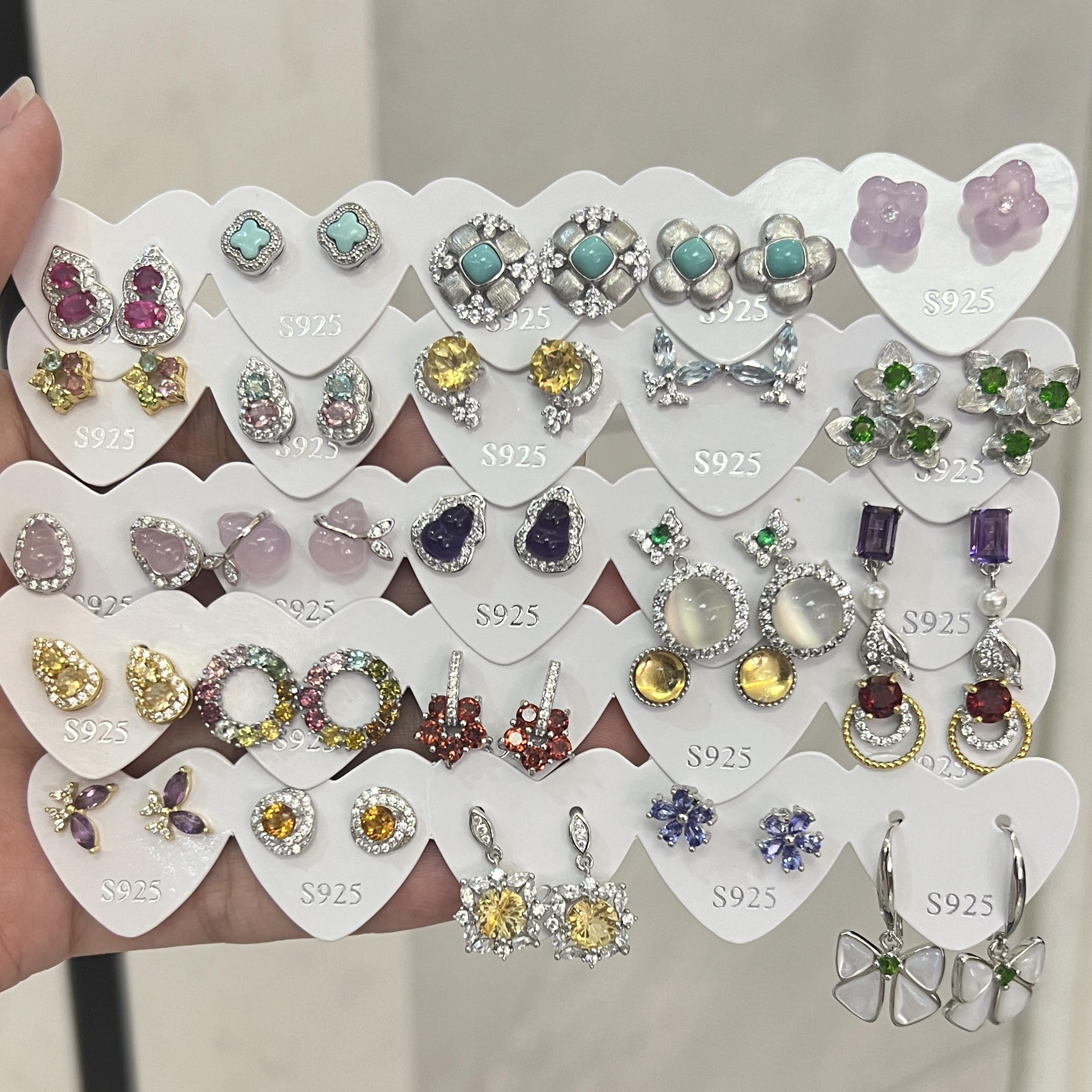 天然海文时尚吊坠