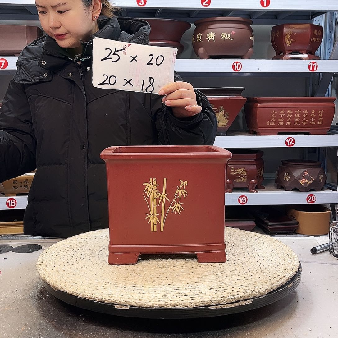 花盆紫砂紫砂花盆