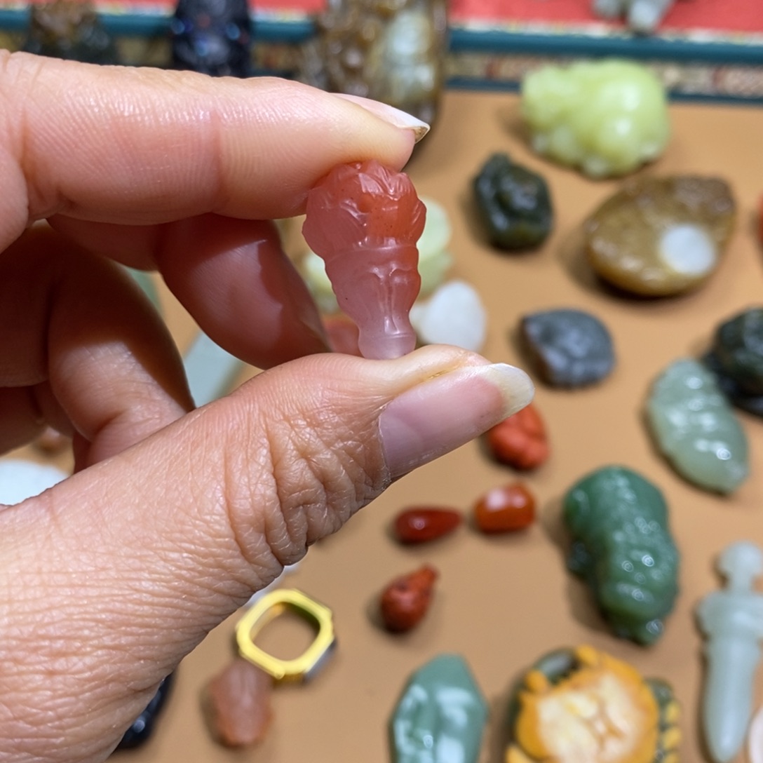 玛瑙/玉髓颈饰未镶嵌四**生定制