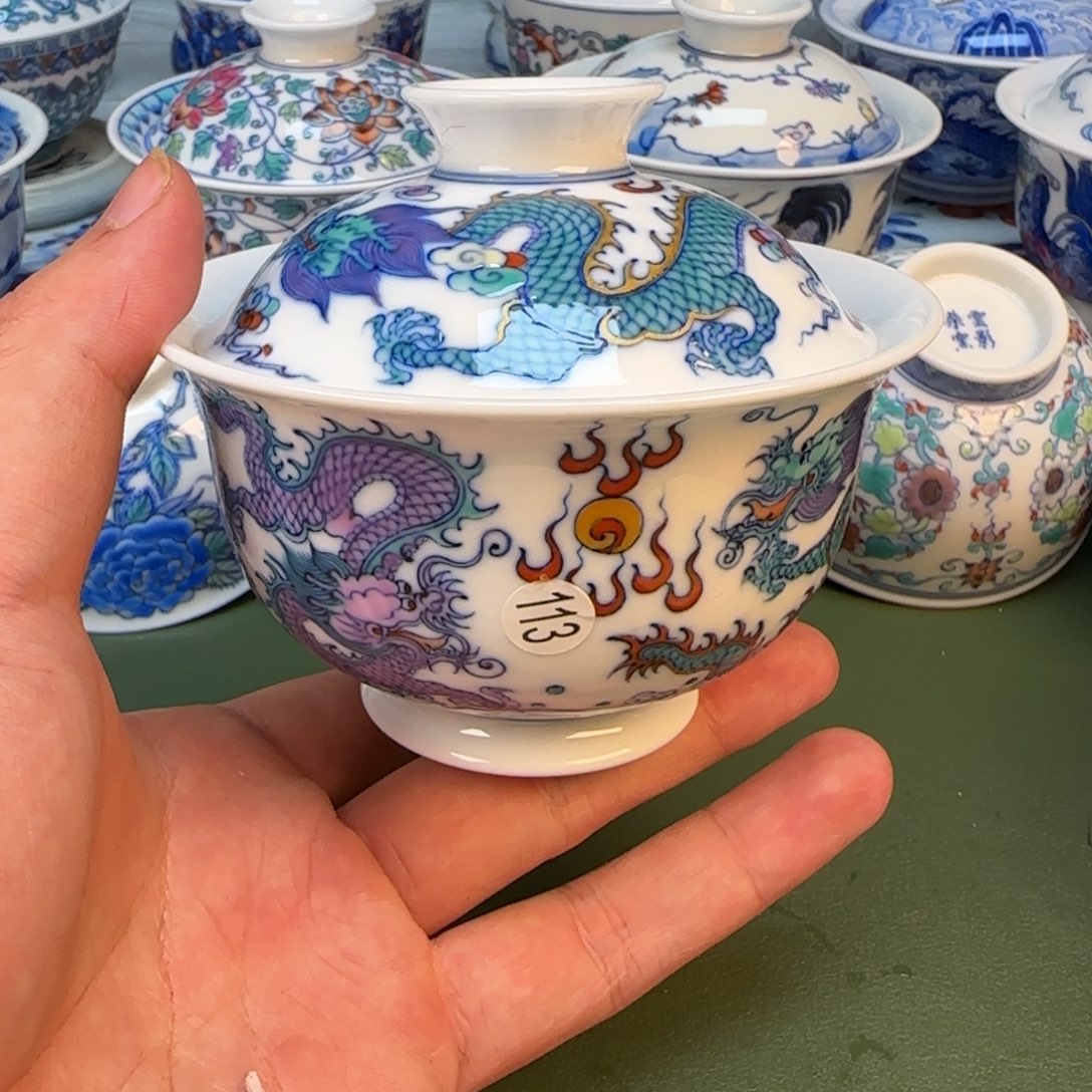 景德镇纯手工手绘茶具113