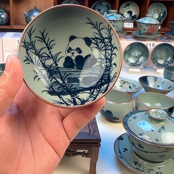 景德镇陶瓷陶瓷杯茶具