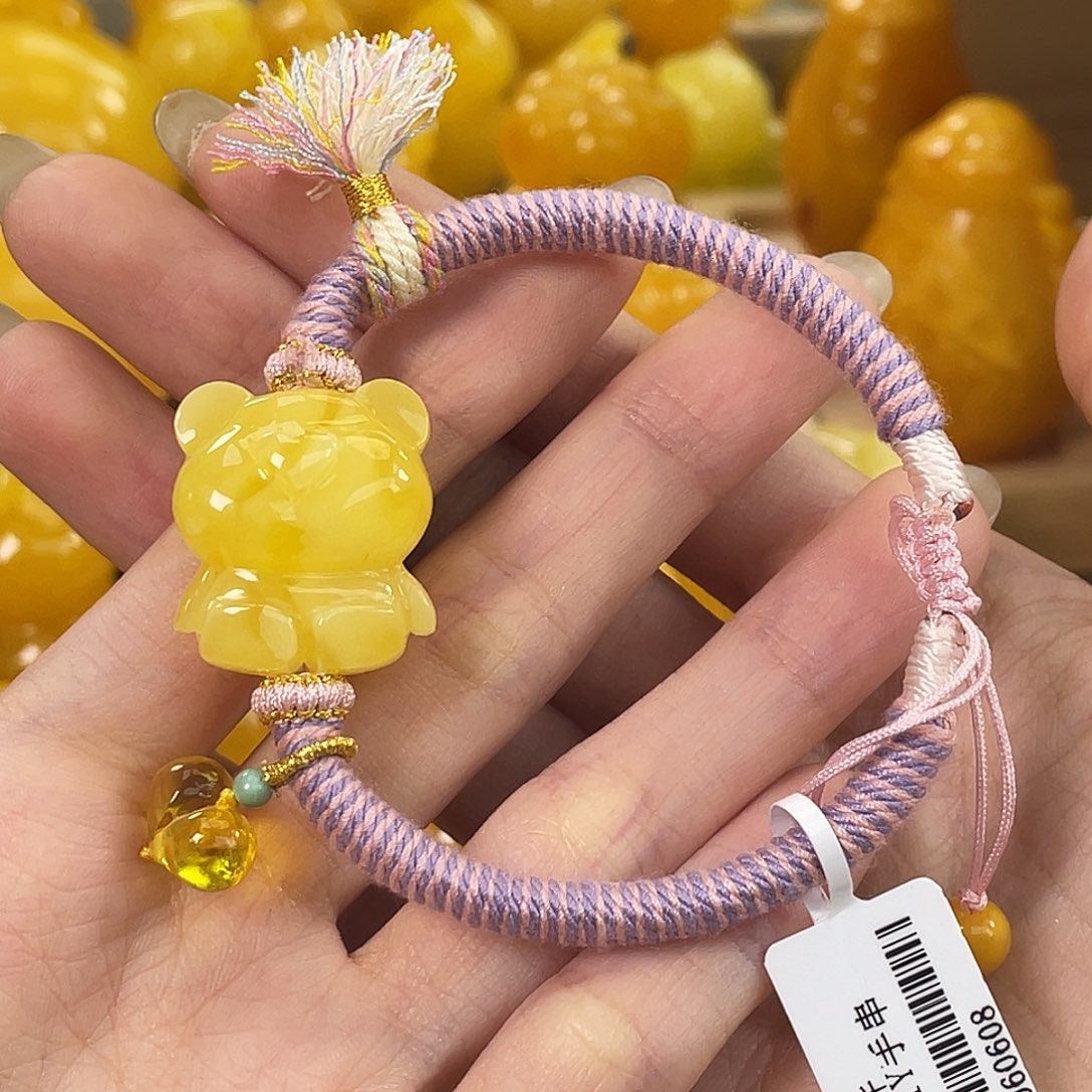 琥珀未镶嵌裸石琥珀蜜蜡J