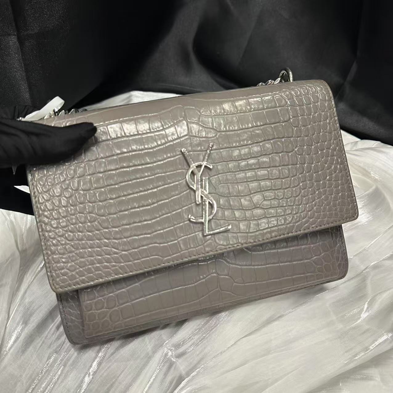 95新 YSL/圣罗兰 伦老板/95新/圣罗兰日落