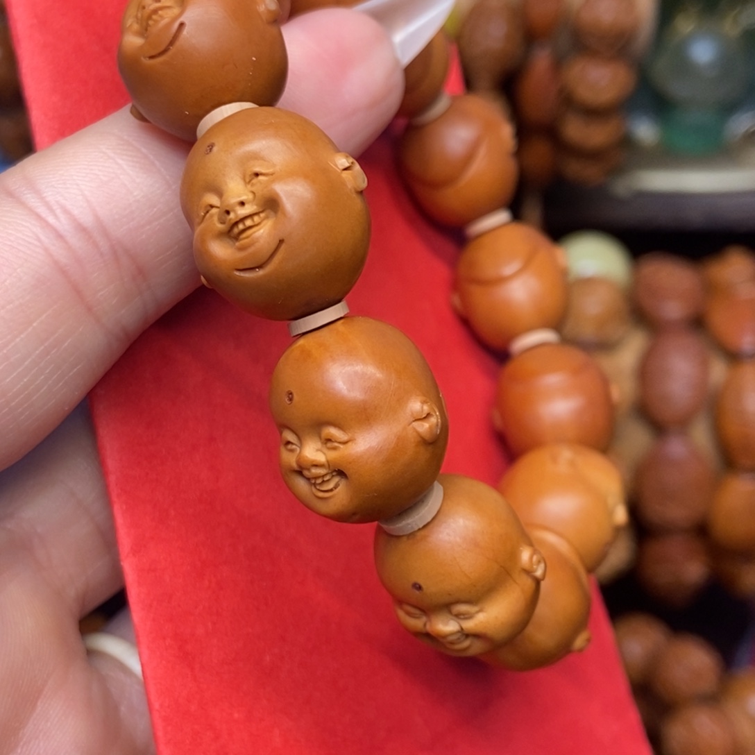 手串/手链橄榄核十分开心
