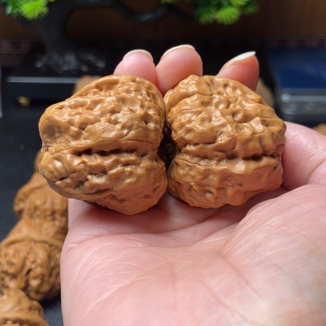 小***仔把件文玩核桃蛤蟆头