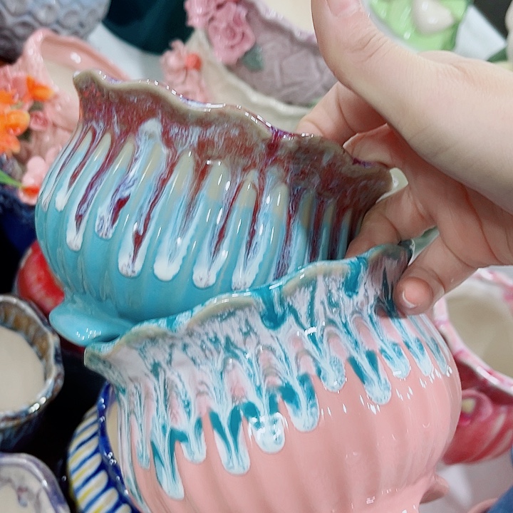 多肉花盆满10元包邮