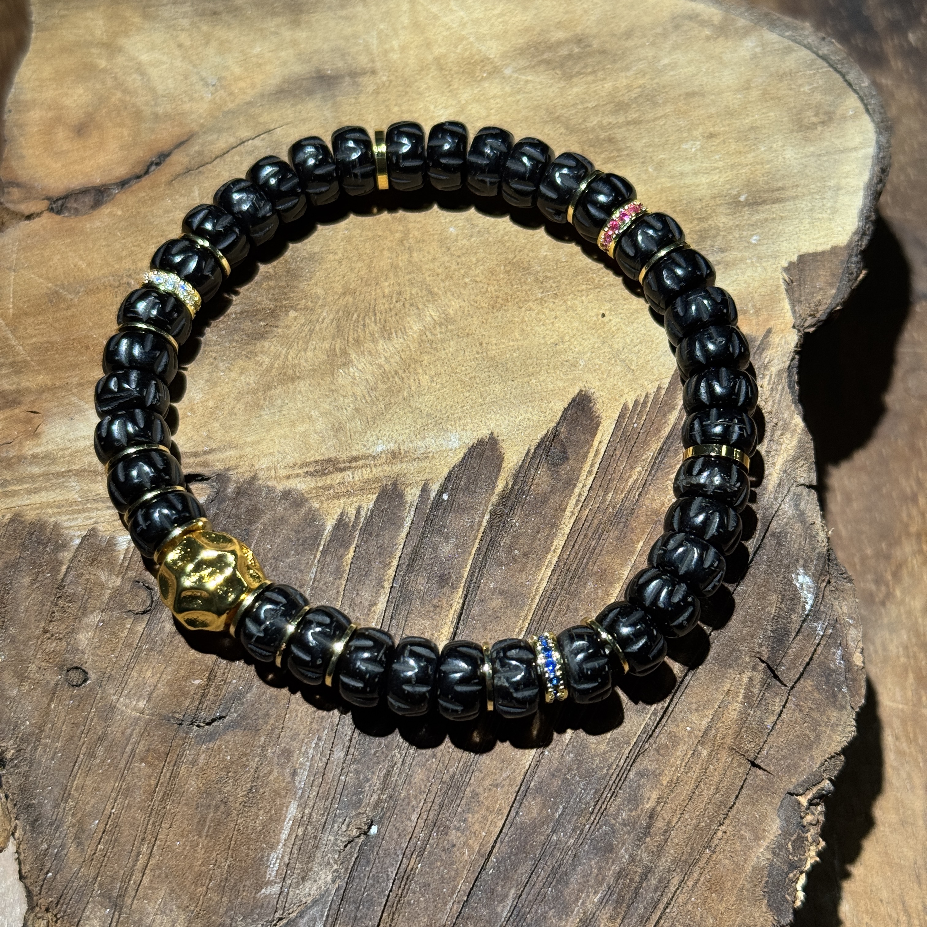 K377椰蒂百香料手串+证书（无礼盒）