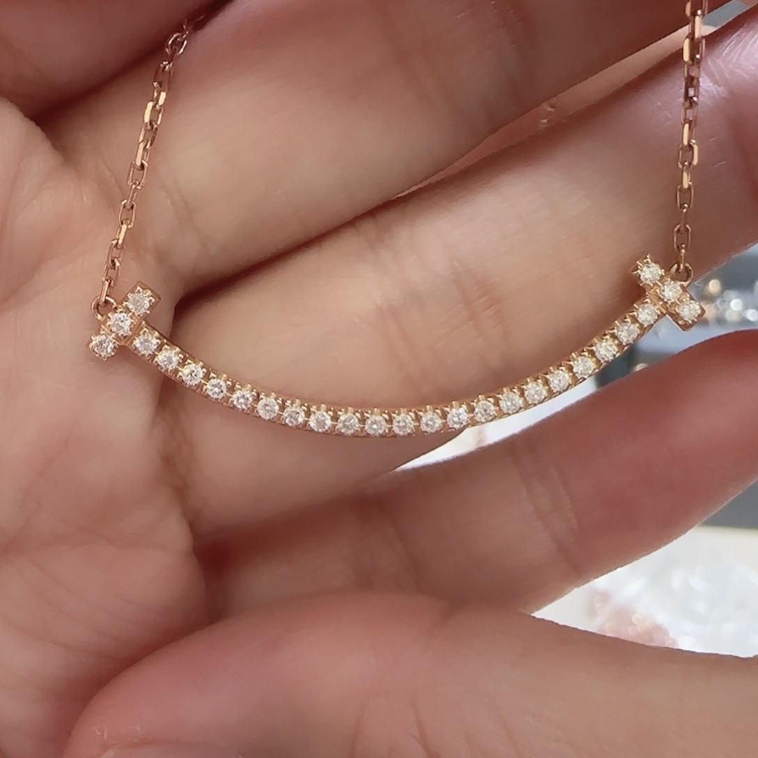 套链18K金镶嵌天然钻石