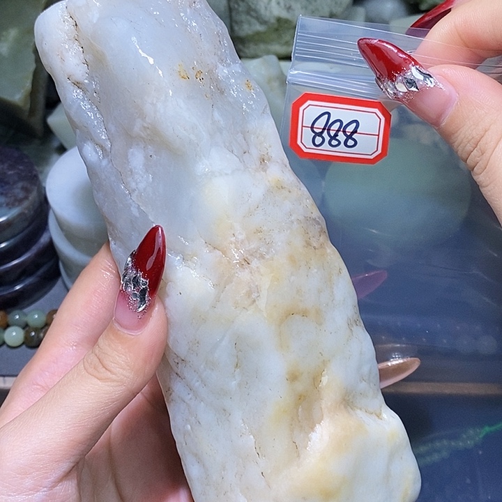 和田玉和田玉边角料随机发未镶嵌