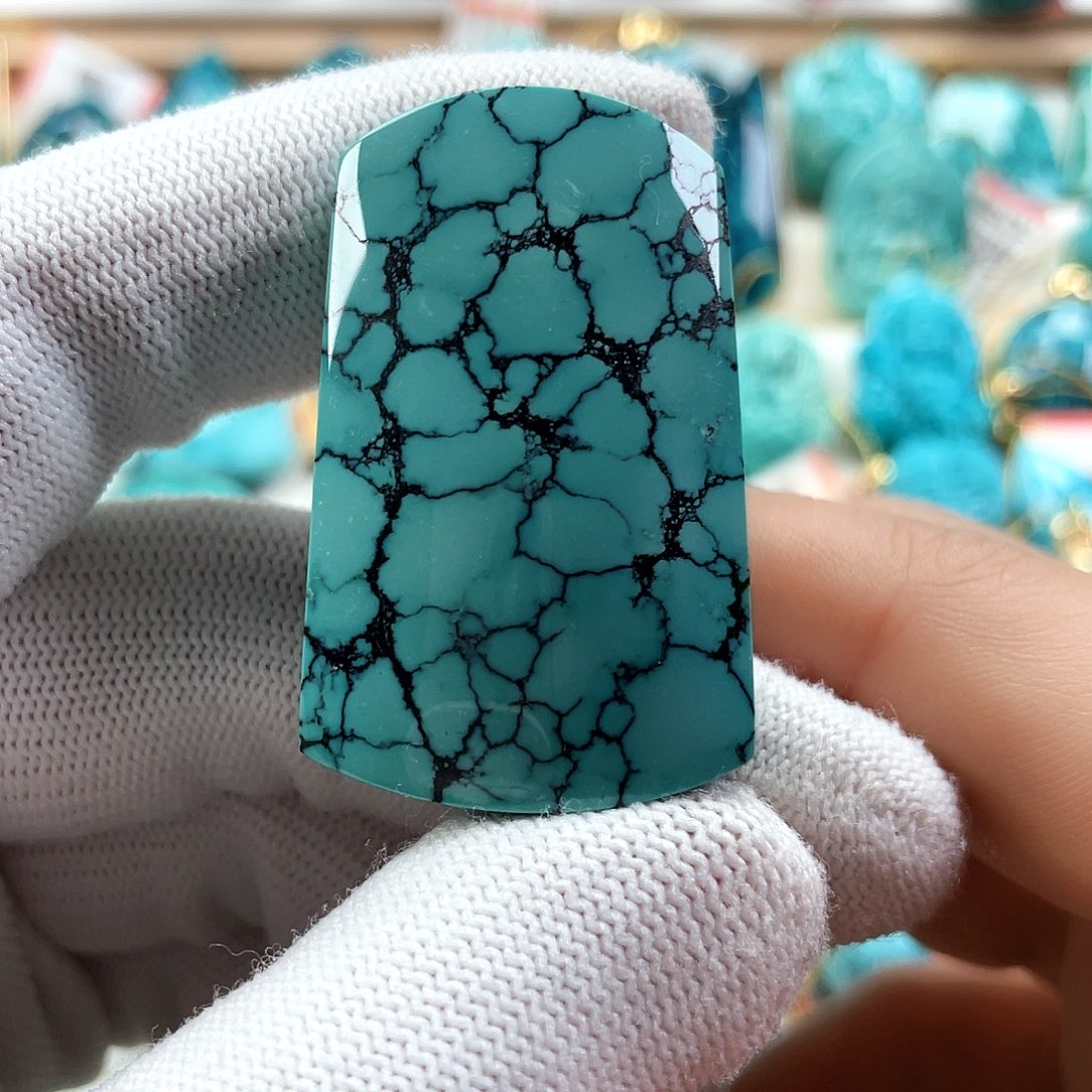 绿松石未镶嵌车挂