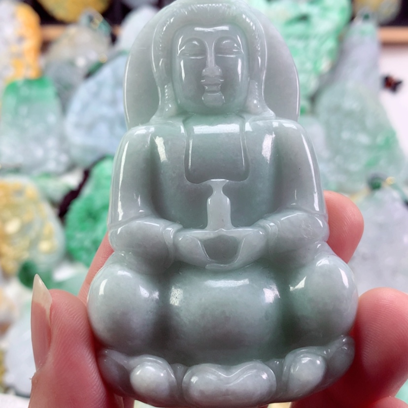 【闪购商品】翡翠吊坠(不含链)未镶嵌