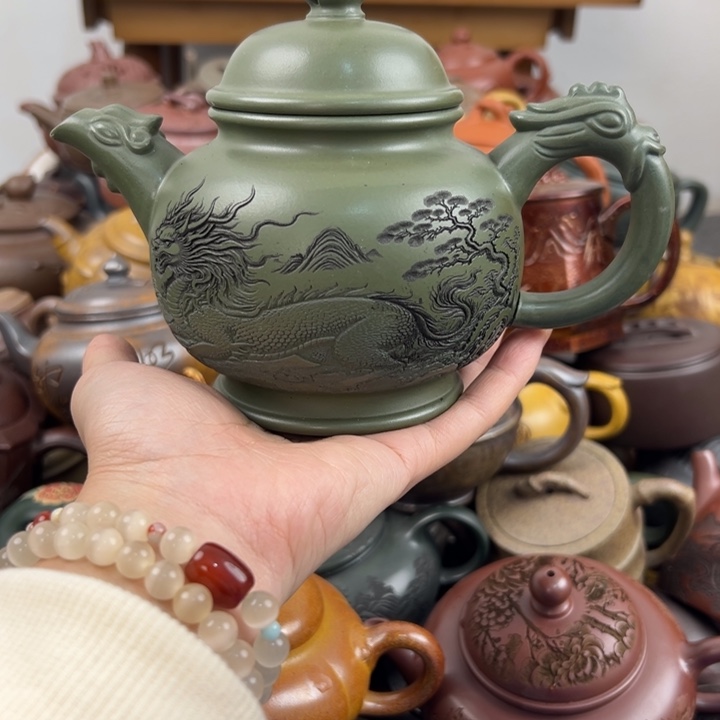 茶壶紫砂盖子微晃