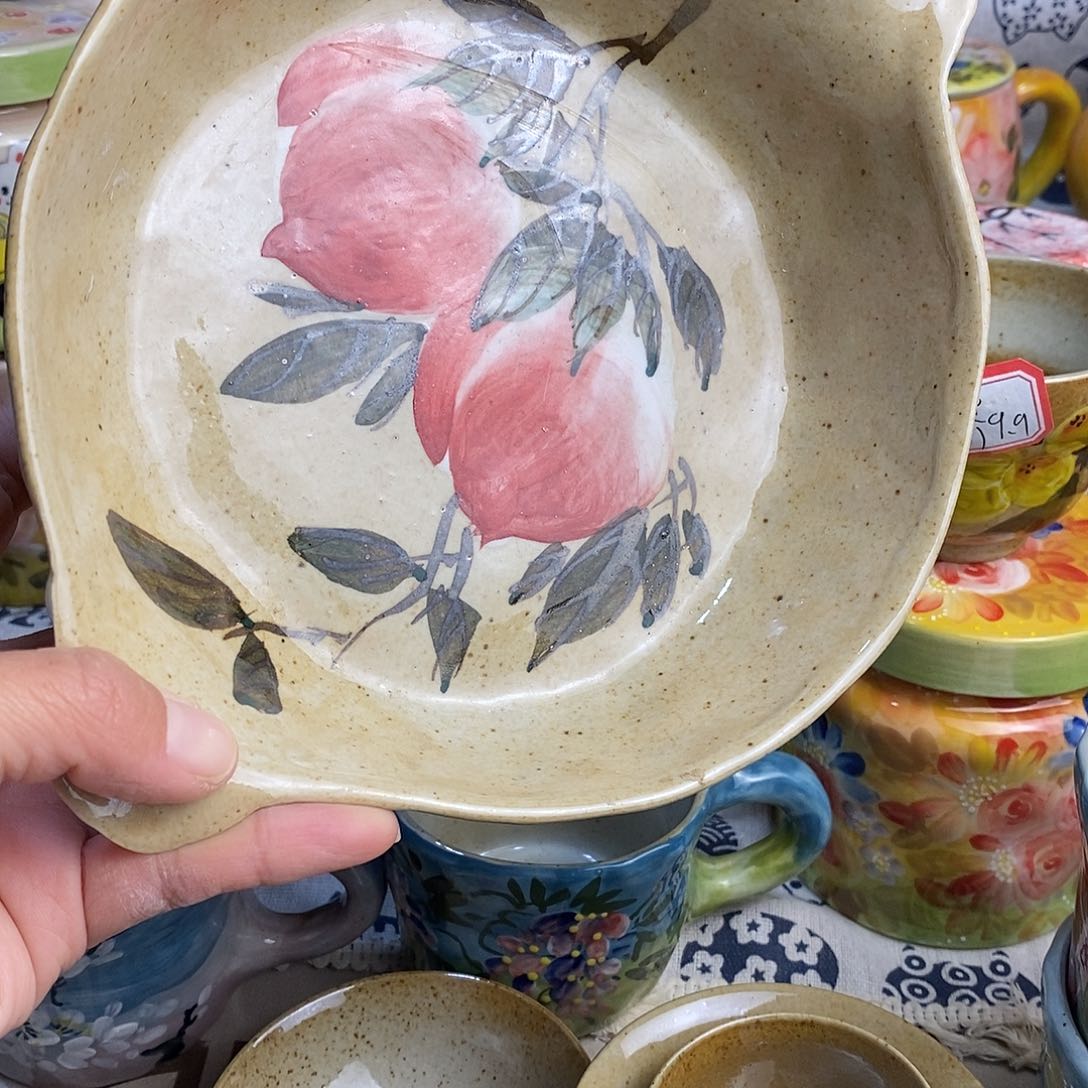 瓷片手绘陶瓷福利多多