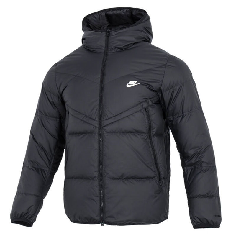 双旦礼Nike耐克冬季男子运动休闲连帽羽绒服外套DV1132-010