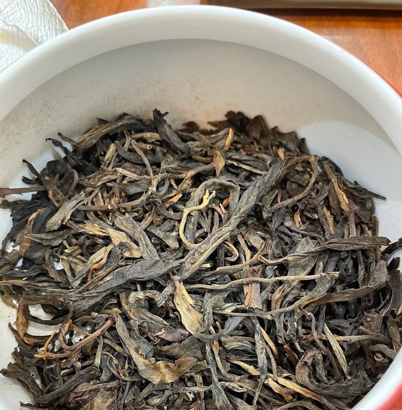 传统工艺爆香普洱生茶