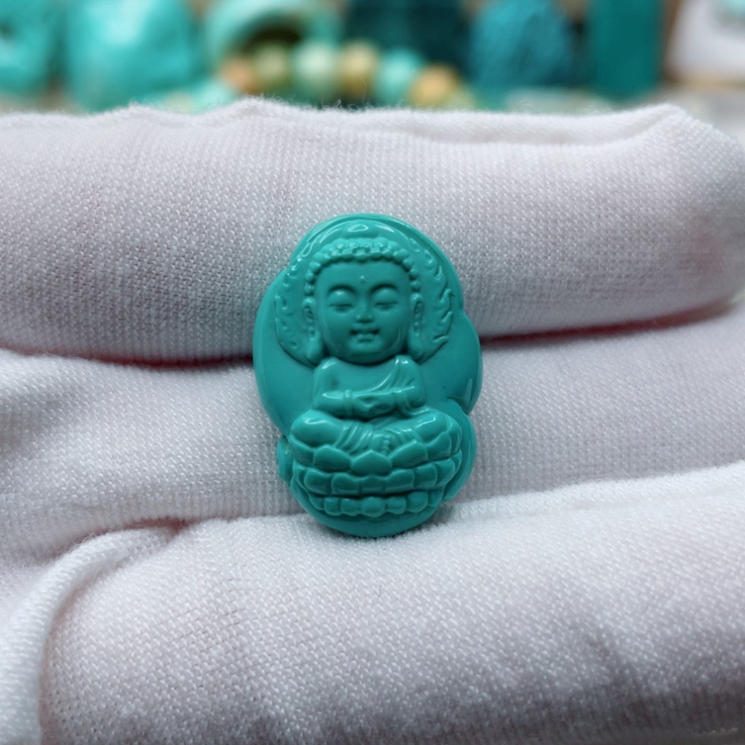 绿松石未镶嵌珠宝奇石