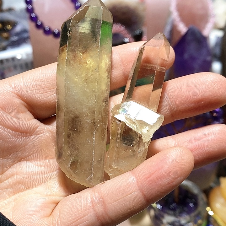 【闪购商品】水晶珠宝半成品未镶嵌两个