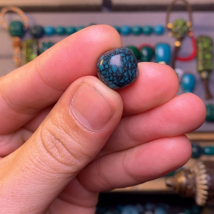 叁****颈饰琉璃珠子卡8圆