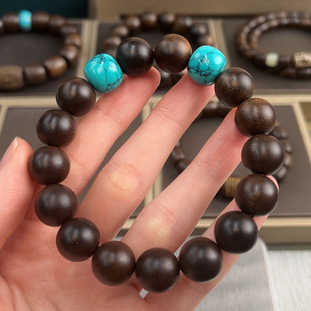 沉香碎屑沉香12mm越南芽庄玉化白奇楠沉水