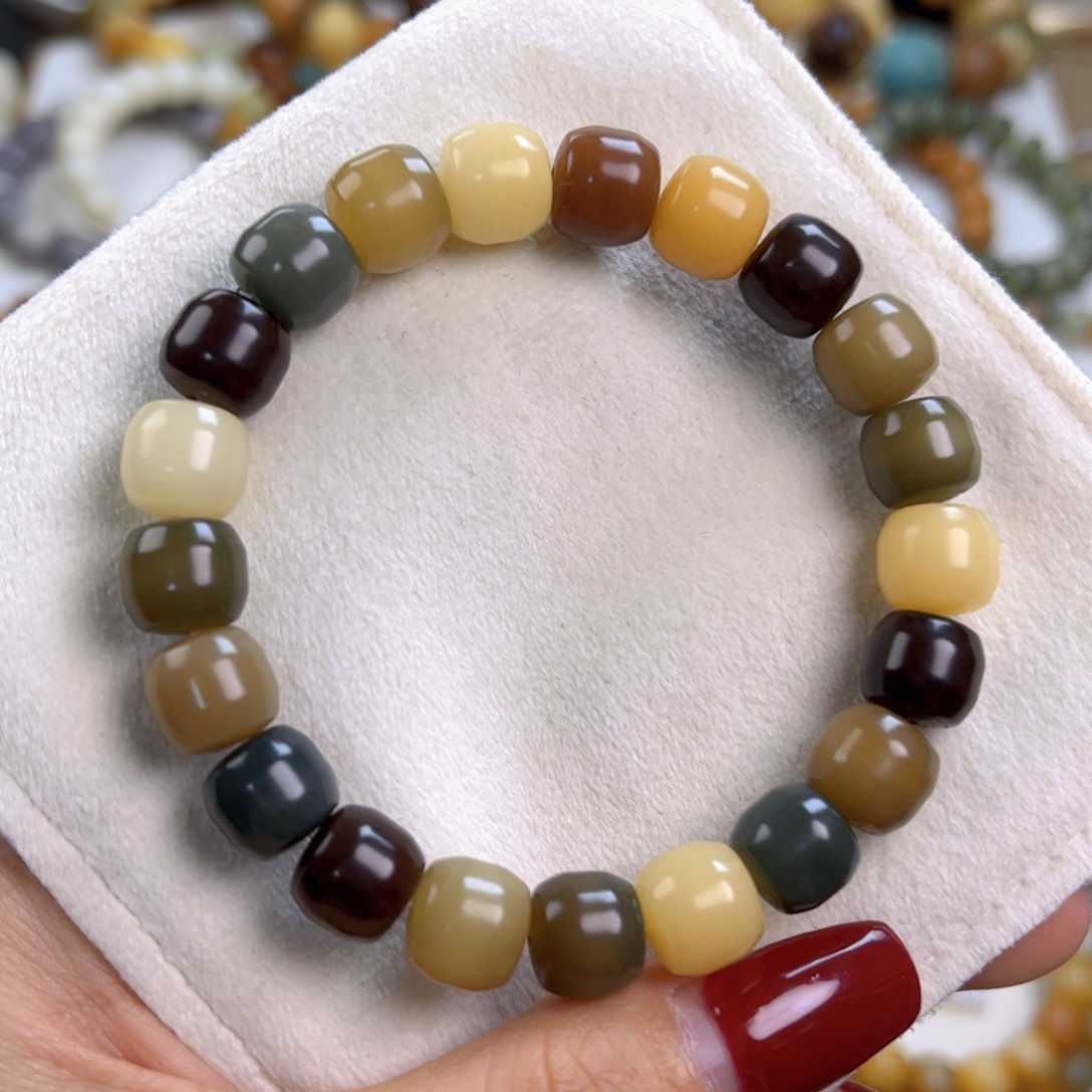 菩提根/象牙果手串干磨汉堡