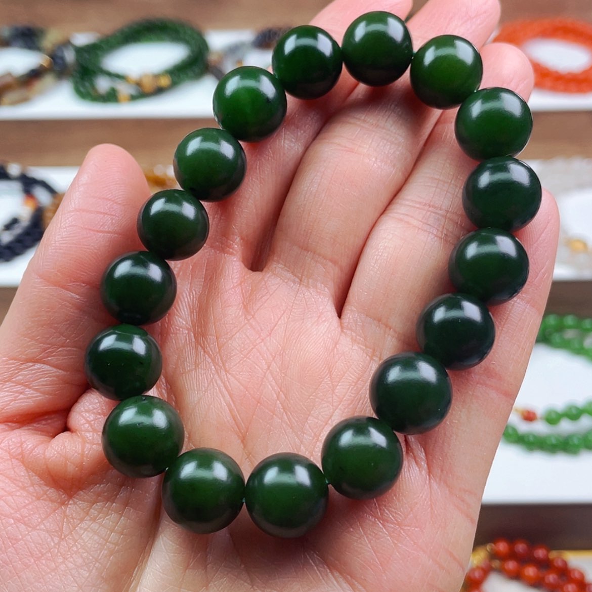 【闪购商品】和田玉手串未镶嵌