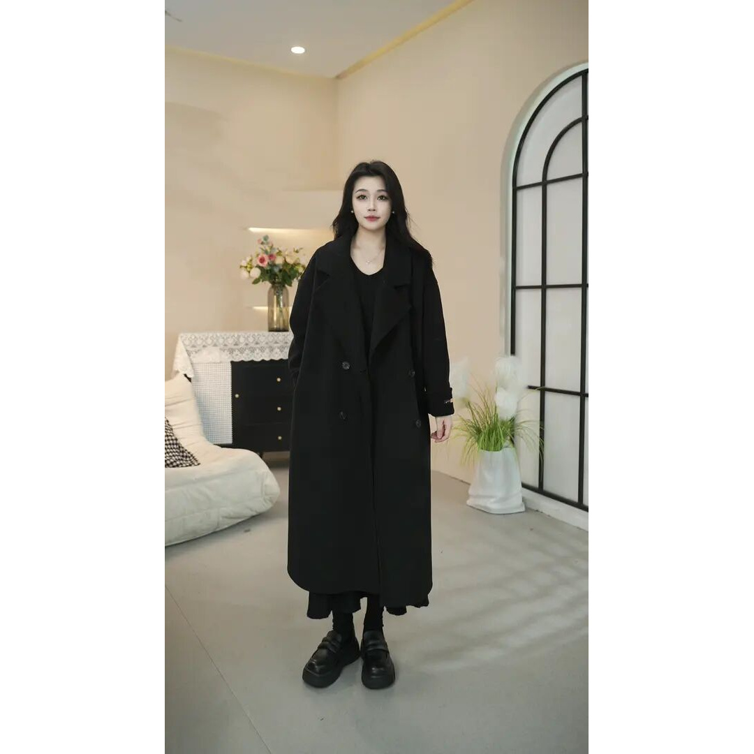 2025新款双面绒大衣百搭宽松气质秋冬款长款03