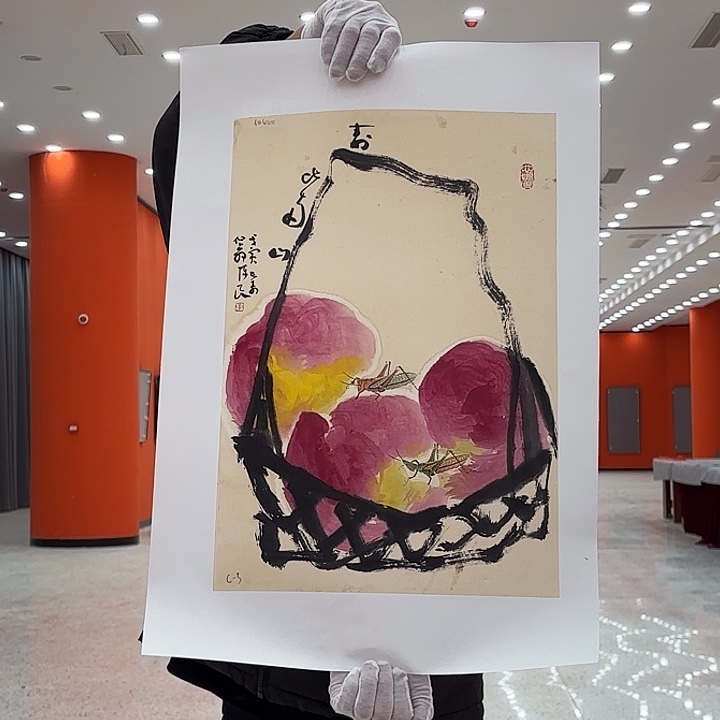 国画李陈良老先生去伪存真原作