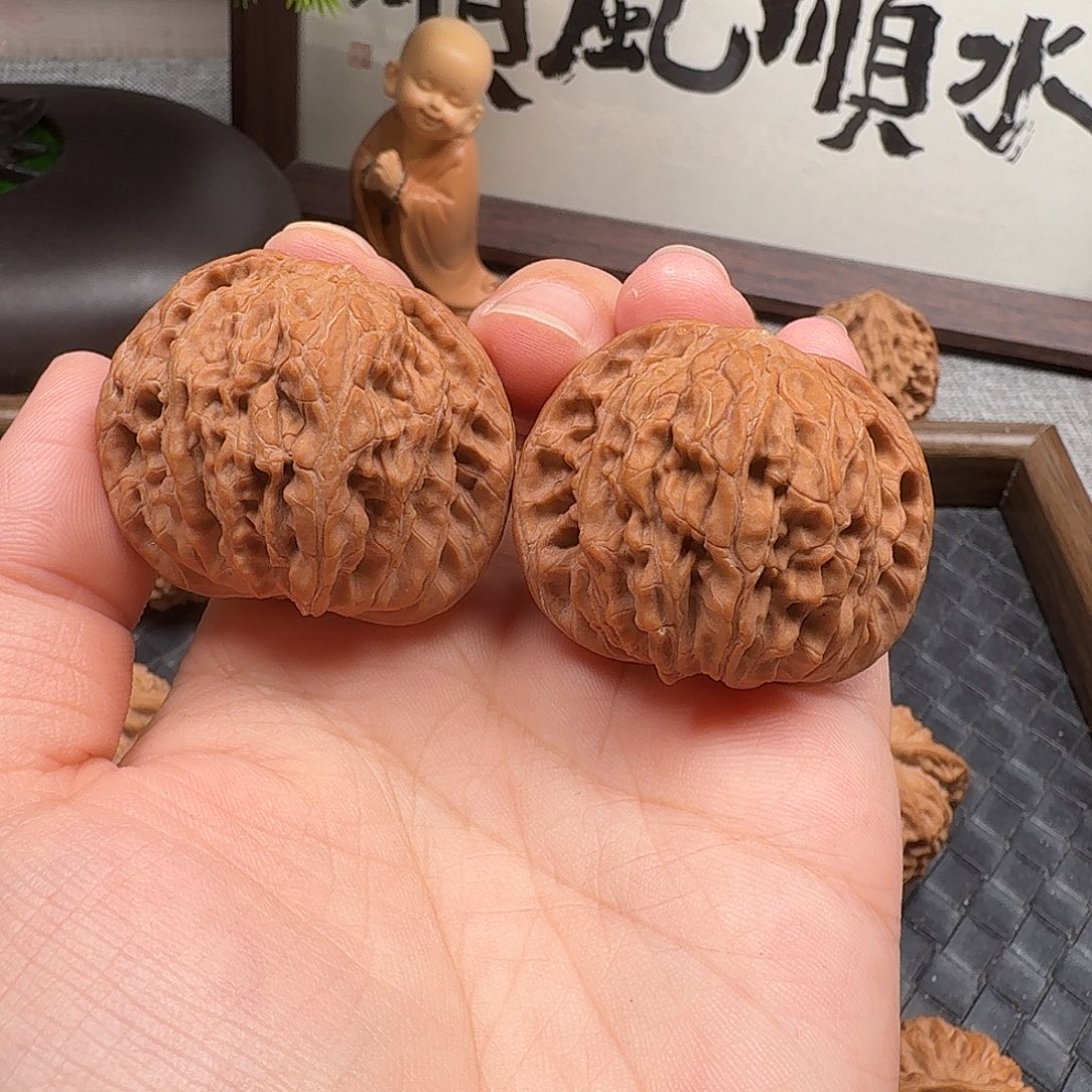 吊坠文玩核桃全品磨盘41