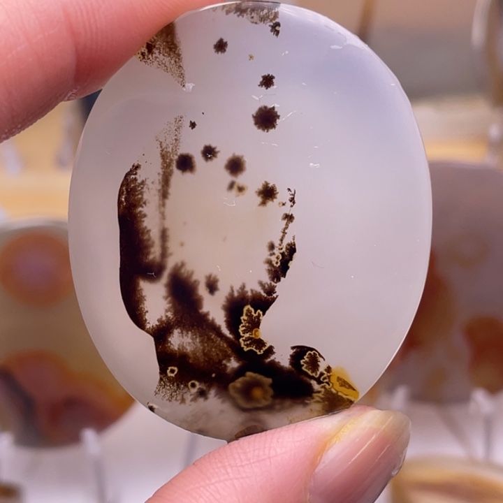 曌***空玛瑙/玉髓未镶嵌吊坠(不含链)