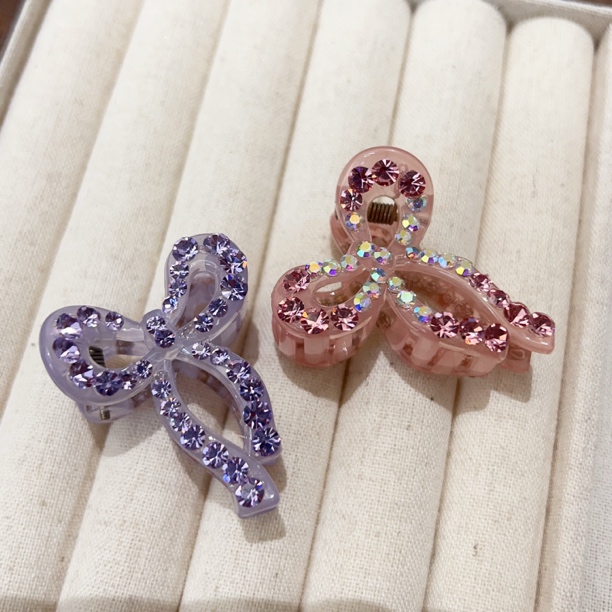 时尚蝴蝶结飘带小抓夹J1285