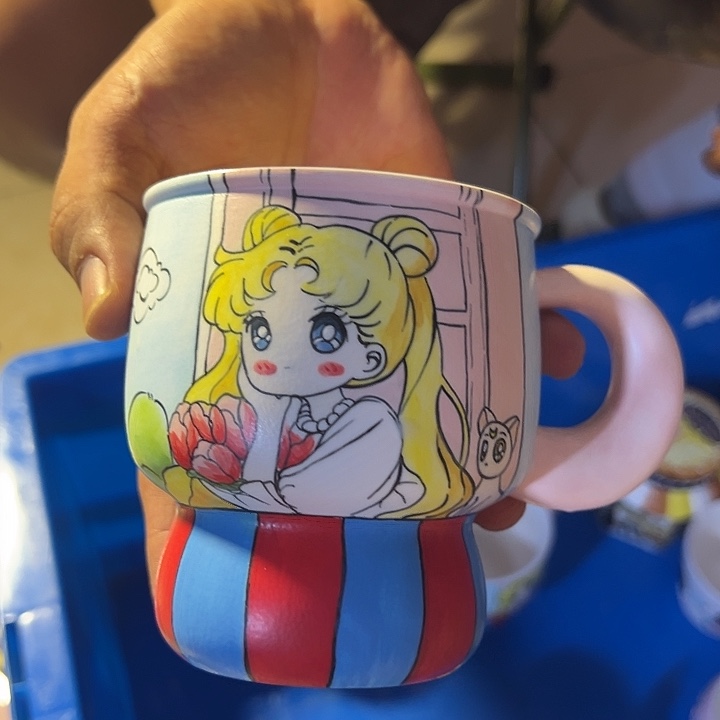 摆件微瑕景德镇卡通餐具