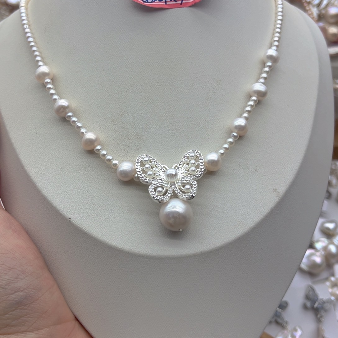 淡水珍珠颈饰未镶嵌