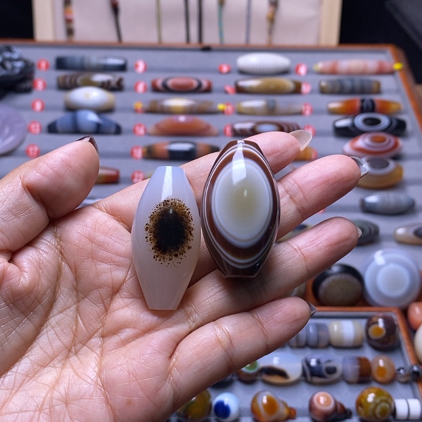 【闪购商品】玛瑙/玉髓珠宝半成品未镶嵌大**?