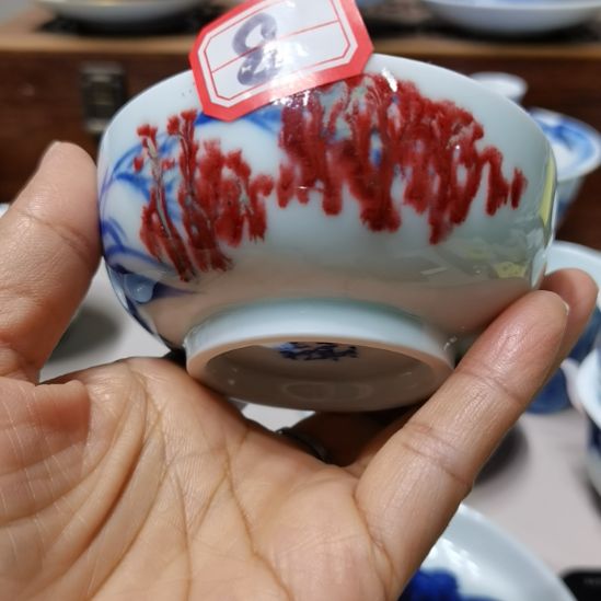 *****杯张学鸿老师青花釉里红